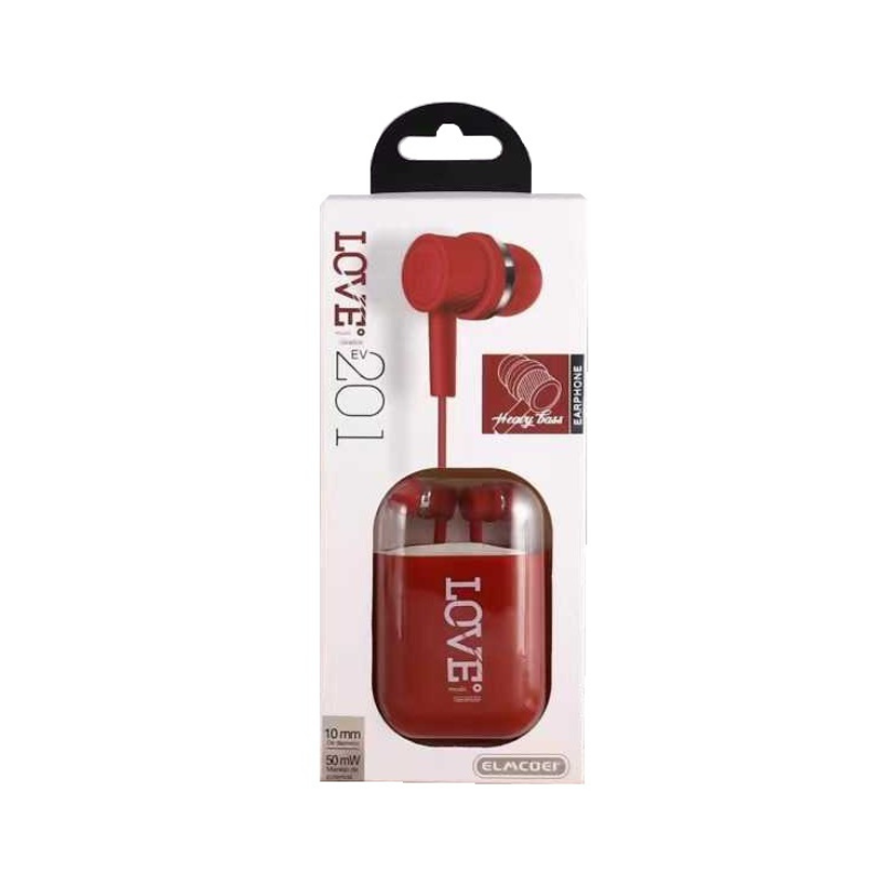 Ενσύρματα ακουστικά - EV-201 - 202012 - Red Ενσύρματα ακουστικά - EV-201 - 202012 - Red